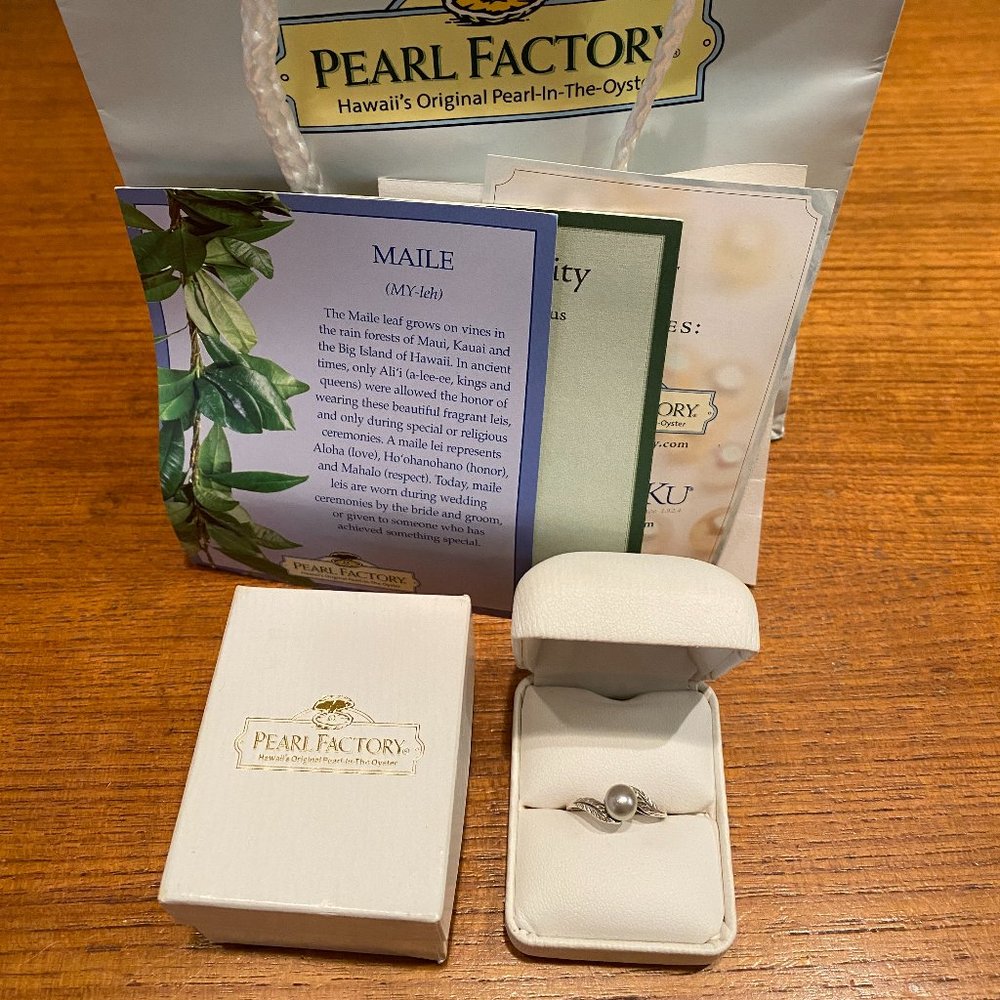 Pearl Factory pearl ring.